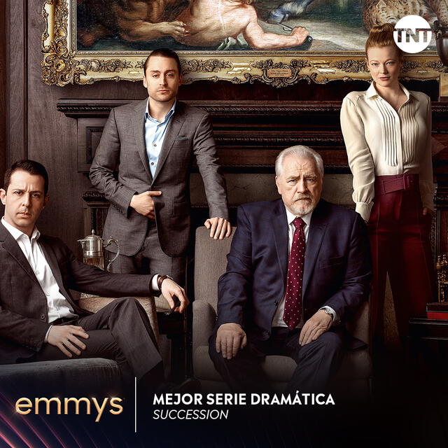 "Succession" ganó el premio a mejor serie dramática en 2022. Foto: TNT   