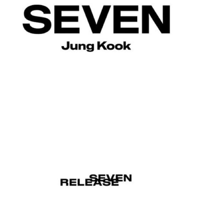 Imagen teaser de "SEVEN" de Jungkook como su debut solista. Foto: BIGHIT   