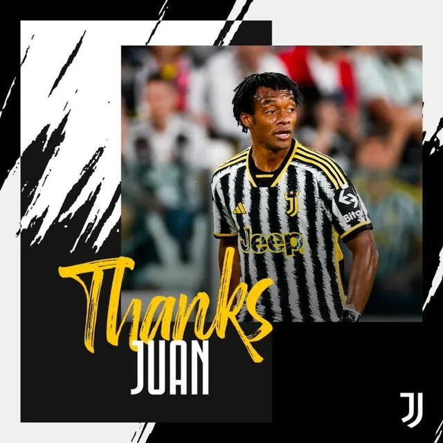 Juventus le dice adiós a la era Cuadrado en el fútbol italiano. Foto: Juventus   