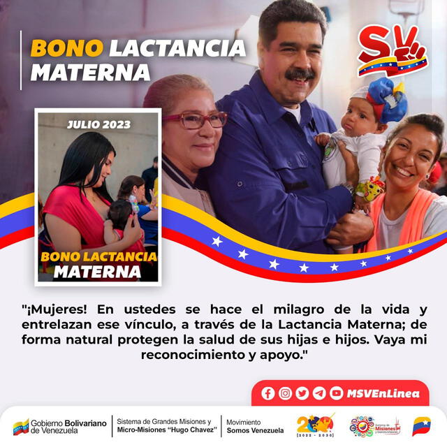 Ya se puede cobrar el Bono Lactancia Materna