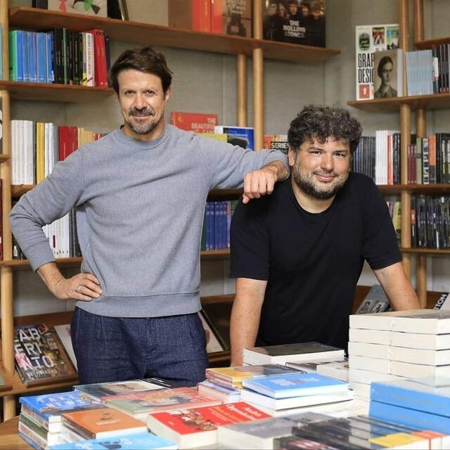  Rafael Osterling y Javier Masías. Foto: Javier Masías Instagram<br>    