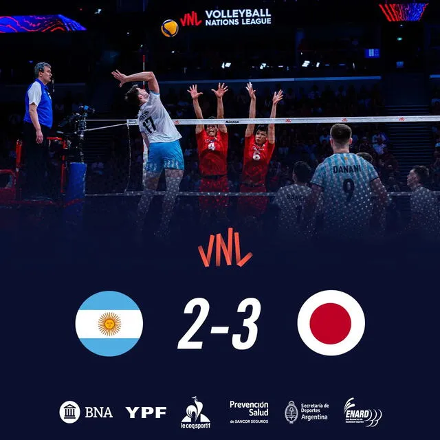 Voley Argentina vs Serbia EN VIVO por el Nations League Vóley