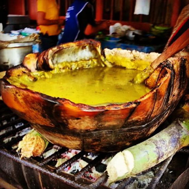 La tortuga hecha sopa zarapa. Foto: Viajes del Perú   