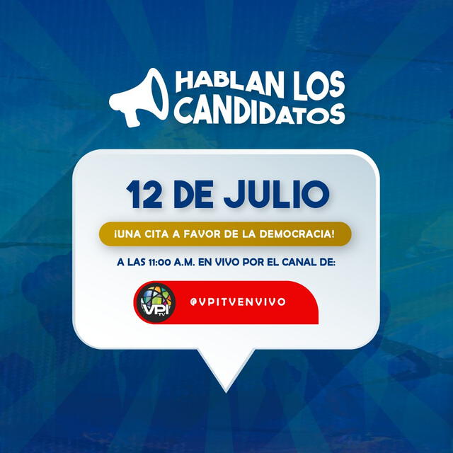 No todos los candidatos inscritos asistirán a este primer debate. Foto: Escuela De Gobierno Mercedes Pulido/Twitter