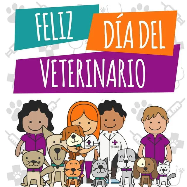  El Día del Veterinario celebra la labor de los médicos veterinarios. Foto: Facebook 