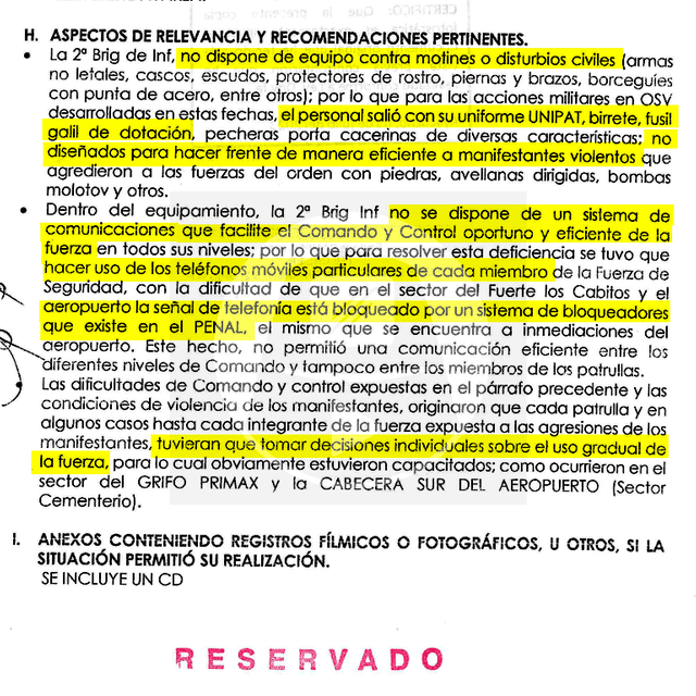  Ejército no quiso entregar el documento requerido por acceso a la información. Foto: La Encerrona/Twitter   