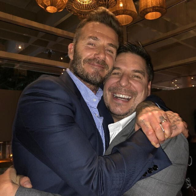 Marcelo Claure y David Beckham