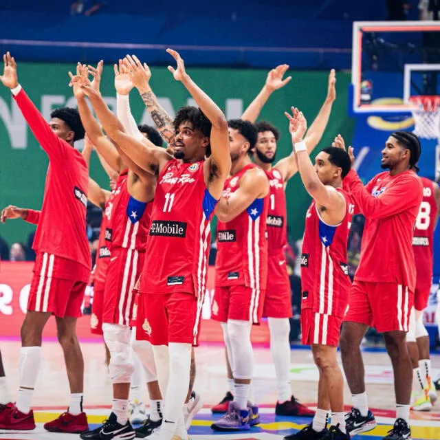 Puerto Rico solo ha tenido una derrota en el Mundial cuando fue vencido por Serbia 94-77. Foto: X/foulyvalepr    