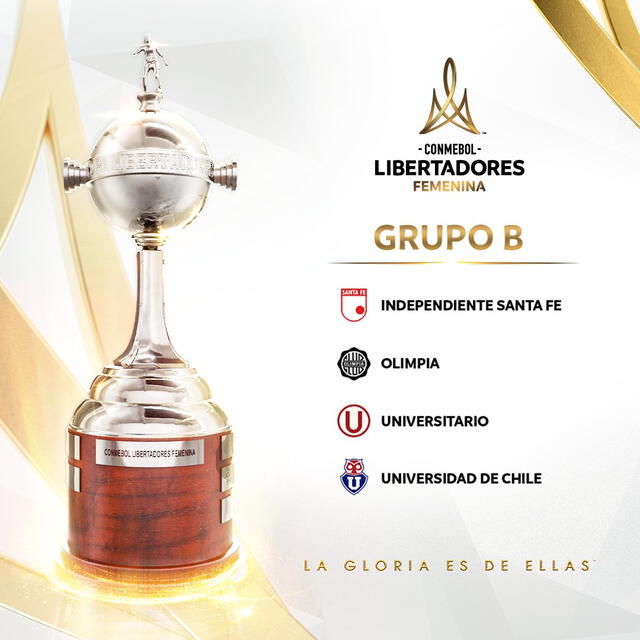 Grupo B de la Copa Libertadores Femenina. Foto: Conmebol   