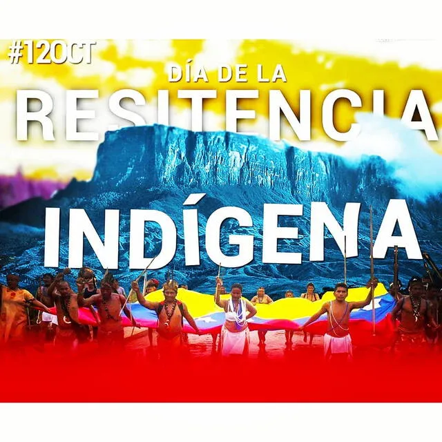 El Día de la resistencia indígena en Venezuela refleja la lucha de las poblaciones ante el colonialismo. Foto: Lamaravillalacteos.L.M/ Facebook   