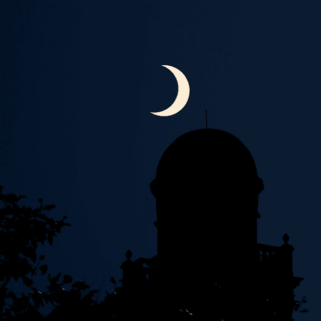 Eclipse solar desde Beverly HIlls, en Estados Unidos. Foto: Allen Berman Eclipse solar desde Beverly HIlls, en Estados Unidos. Foto: Allen Berman