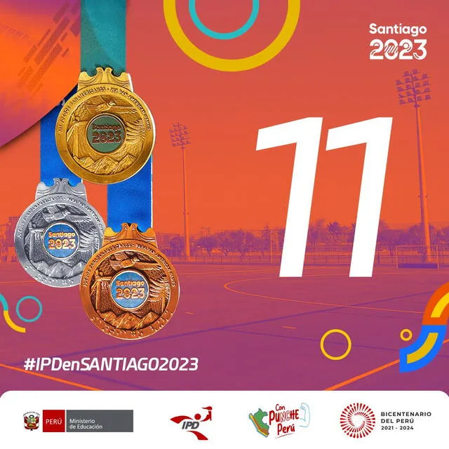 Peruanos en Juegos Panamericanos Santiago 2023 EN VIVO y Medallero