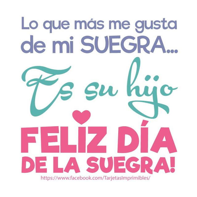 Día Mundial De La Suegra: Frases E Imágenes Para Dedicar Y Felicitar ...