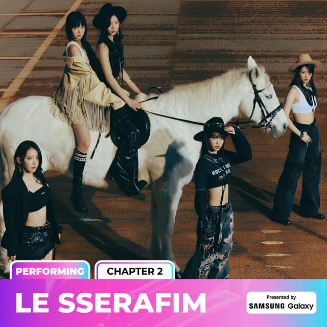  LE SSERAFIM es un grupo femenino de pop que debutó en el 2022. Foto: MAMA Awards   