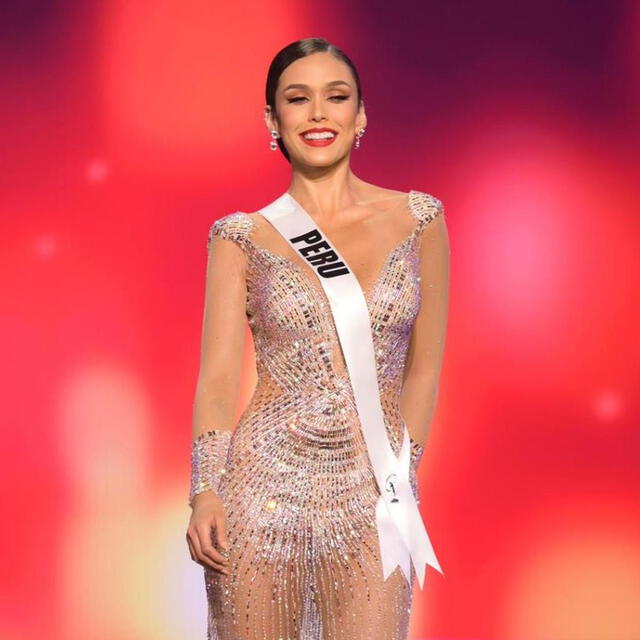 Janick Maceta finalista en Miss Universo. Foto: difusión   