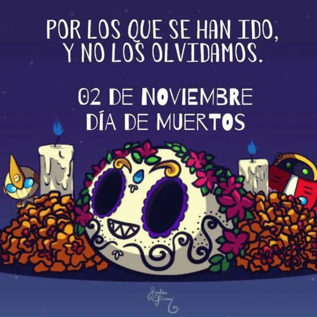 imágenes de feliz día de muertos | cómo se celebra día de muertos | imágenes de día de muertos con frases | mensaje de día de muertos | Día de Muertos | Imágenes del Día de Muertos para enviar por Whatsapp | cuándo es día de muertos | México