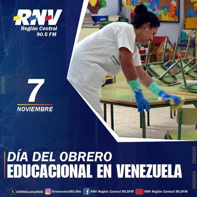 Día del Obrero Educacional 2023. Foto: RNV Región Central