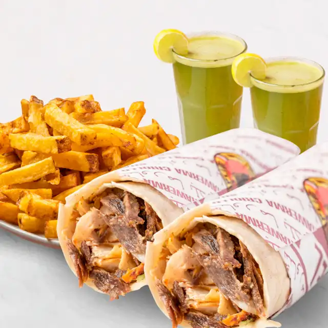  Así son los shawarmas en El Egipcio. Foto: El Egipcio   