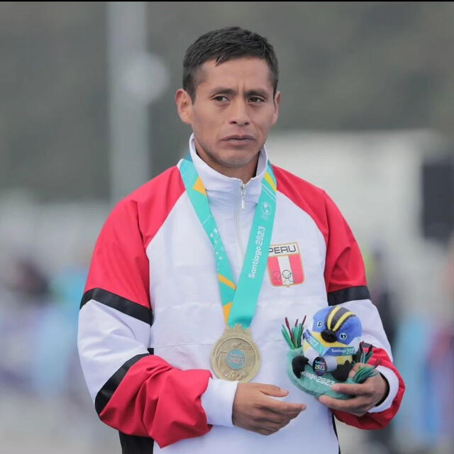  Pacheco actualmente ostenta el récord Panamericano en maratón. Foto: Instagram Cristhian Pacheco   
