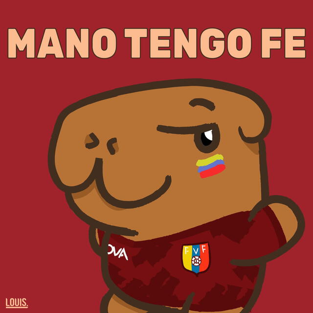 Una tierna imagen de la Vinotinto. Foto: X   