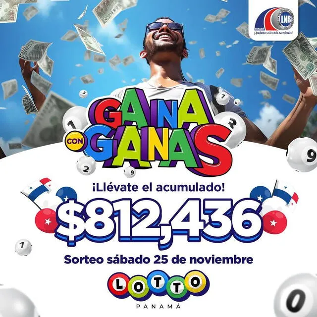 resultados del Lotto y Pega 3 de HOY, 25 de noviembre