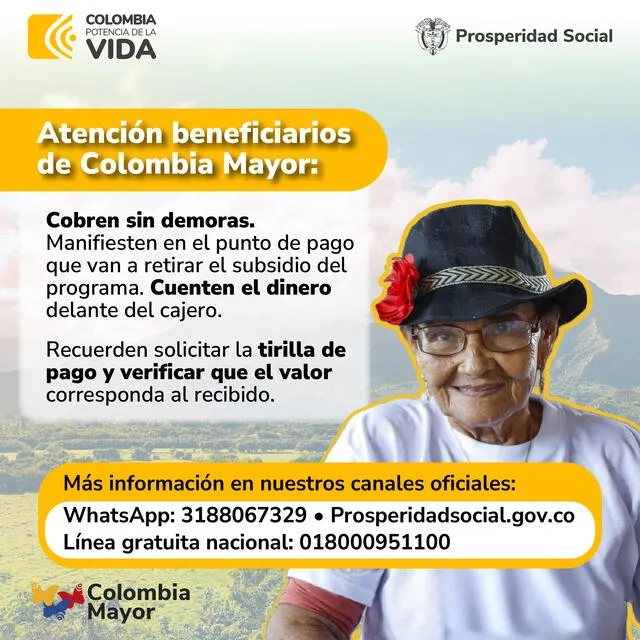 Colombia mayor | prosperidad social