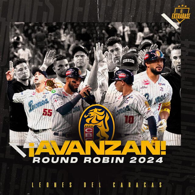  Leones del Caracas fue el segundo equipo en acceder al Round Robin 2023-24. Foto: Leones del Caracas/X 