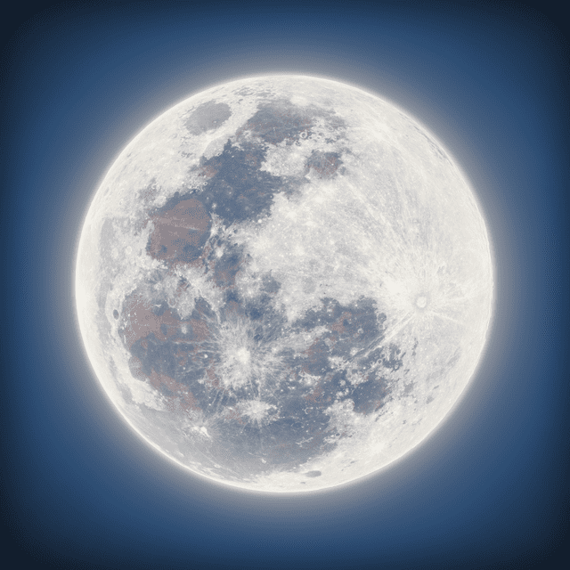  La fase de luna llena es perfecta para captar más detalles en la superficie del satélite. Foto: Andrew McCarthy / Twitter   