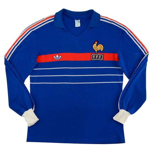 Camiseta de Francia 1984. Foto: PeruFC   