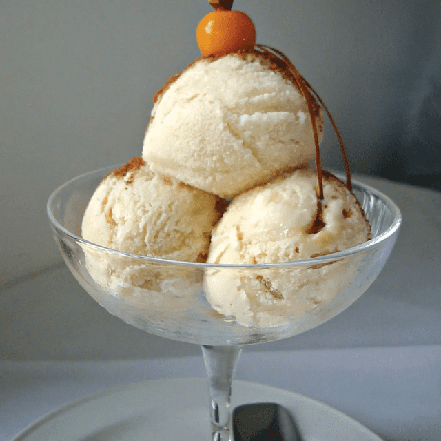  El queso helado también es considerado como el segundo mejor postre del mundo. Foto: ckbk   