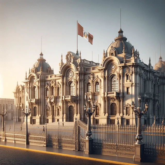  El Palacio de Gobierno, según la IA. Foto: ChatGPT/La República    