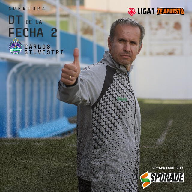 Nominación a Carlos Silvestri. Foto: Liga 1 2024   