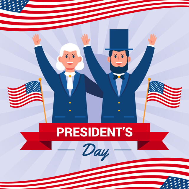 Aunque se le conoce como el Día de los Presidentes en Estados Unidos, a nivel federal es Washington’s Birthday (Cumpleaños de Washington). Foto: Freepik.   