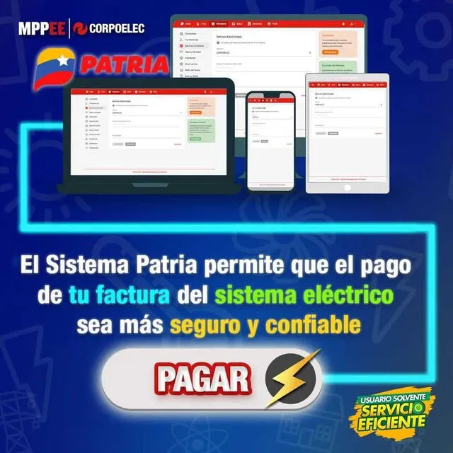 Corpoelec 2024: ¿cómo pagar tus deudas con Bonos de la Patria? GUÍA FÁCIL | corpoelec saldo | corpoelec pagos | consulta saldo por número de cédula | oficina virtual corpoelec