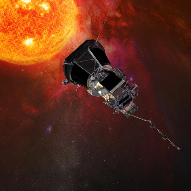  Parker Solar Probe se encontrará exactamente a una distancia de 6,1 millones de kilómetros. Foto: NASA.    