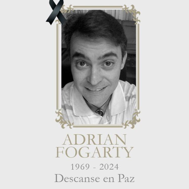  Adrián Fogarty tenía una brillante carrera de más de tres décadas en el doblaje. Foto: X/funianime   