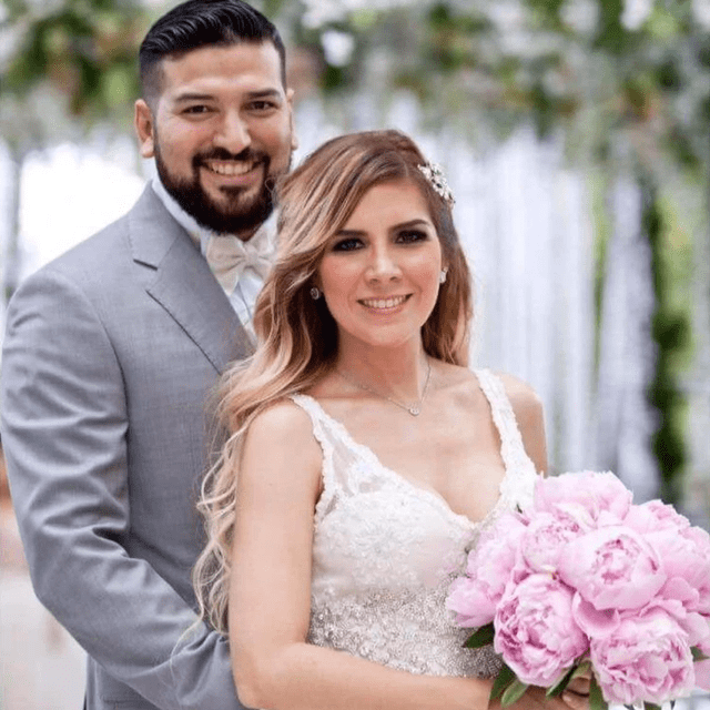 Karla Panini y Américo Garza se casaron tras la muerte de Karla Luna. Foto: Instagram Karla Panini   