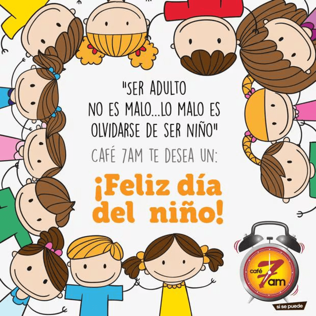 La gente asegura que una persona no debe olvidarse de ser niño. Foto: Café 7am   