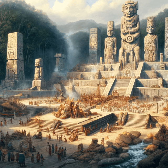 La religión aún mantendría dioses considerados por culturas como los mayas e incas. Foto: IA   