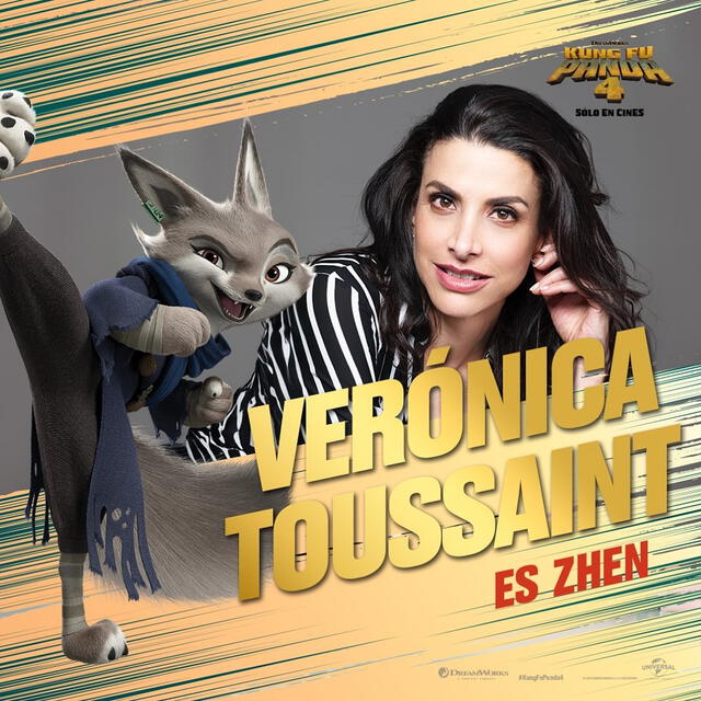  Verónica Toussaint hizo doblaje para película animada como su último trabajo. Foto: Instagram/Verónica Toussaint 