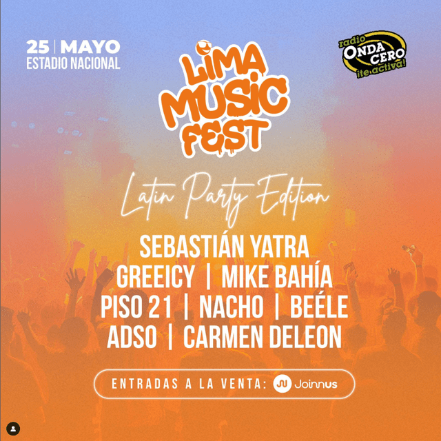 Lima Music Fest 2024. Foto: Joinnus   