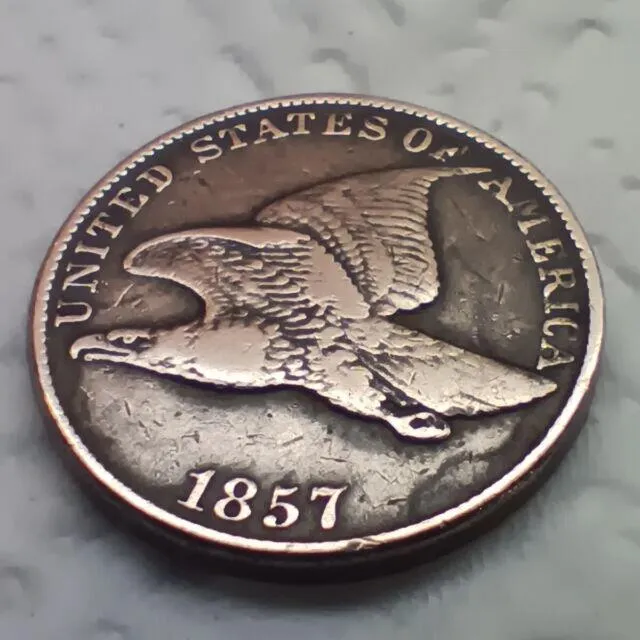 La moneda de un centavo de 1857-D debe tener características muy especiales para que su valor sea alto. Foto: pcgs   