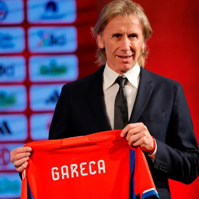 Ricardo Gareca tiene contrato con Chile hasta el final de las Eliminatorias 2026. Foto: La Roja.    