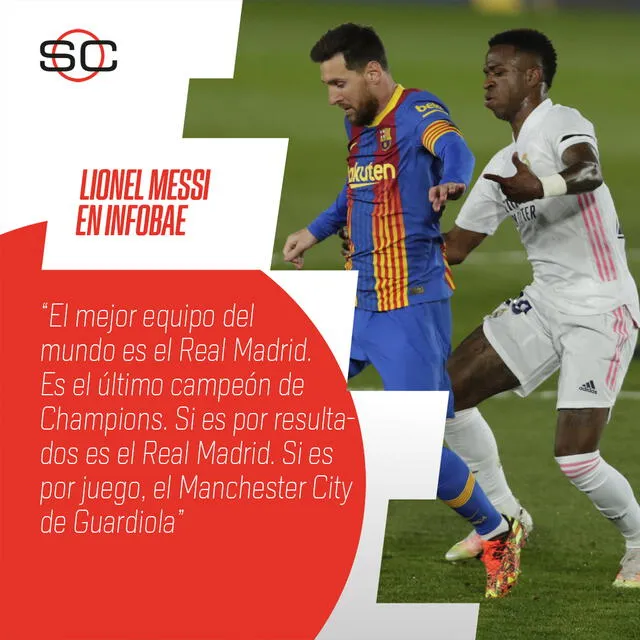 Declaración de Lionel Messi. Foto: Sports Center   