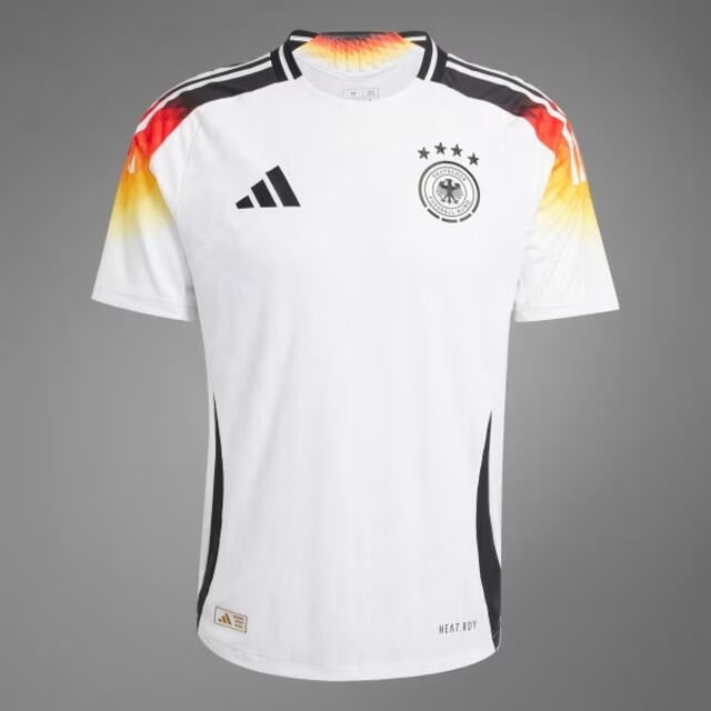  Esta es la camiseta que usará Alemania para la Eurocopa 2024. Foto: Adidas 