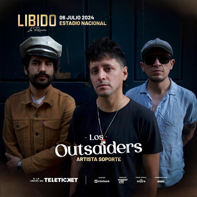 Teloneros de Libido. Foto: Teleticket   