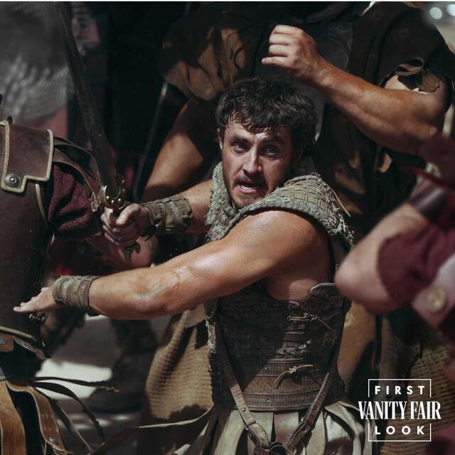 'Gladiador 2'. Foto: Vanity Fair   