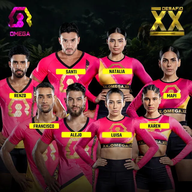 El equipo Omega sigue en competencia del programa Desafío XX. Foto: Desafío/Instagram 