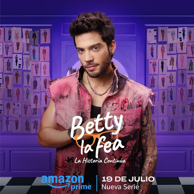 Jerónimo Cantillo es un nuevo integrante de 'Betty, la fea'. Foto: Amazon Prime Video   