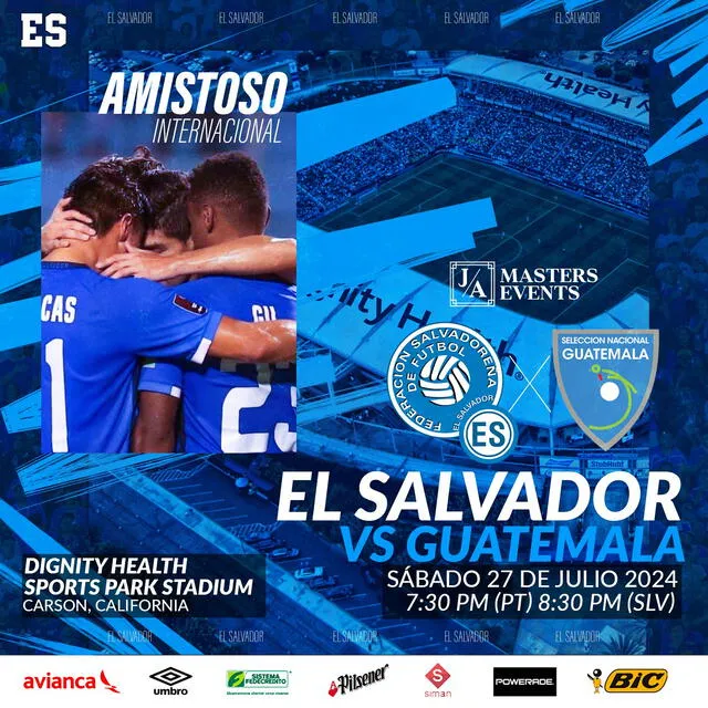 Guatemala y El Salvador se preparan para la Liga de Naciones Concacaf. Foto: Twitter/La Selecta   